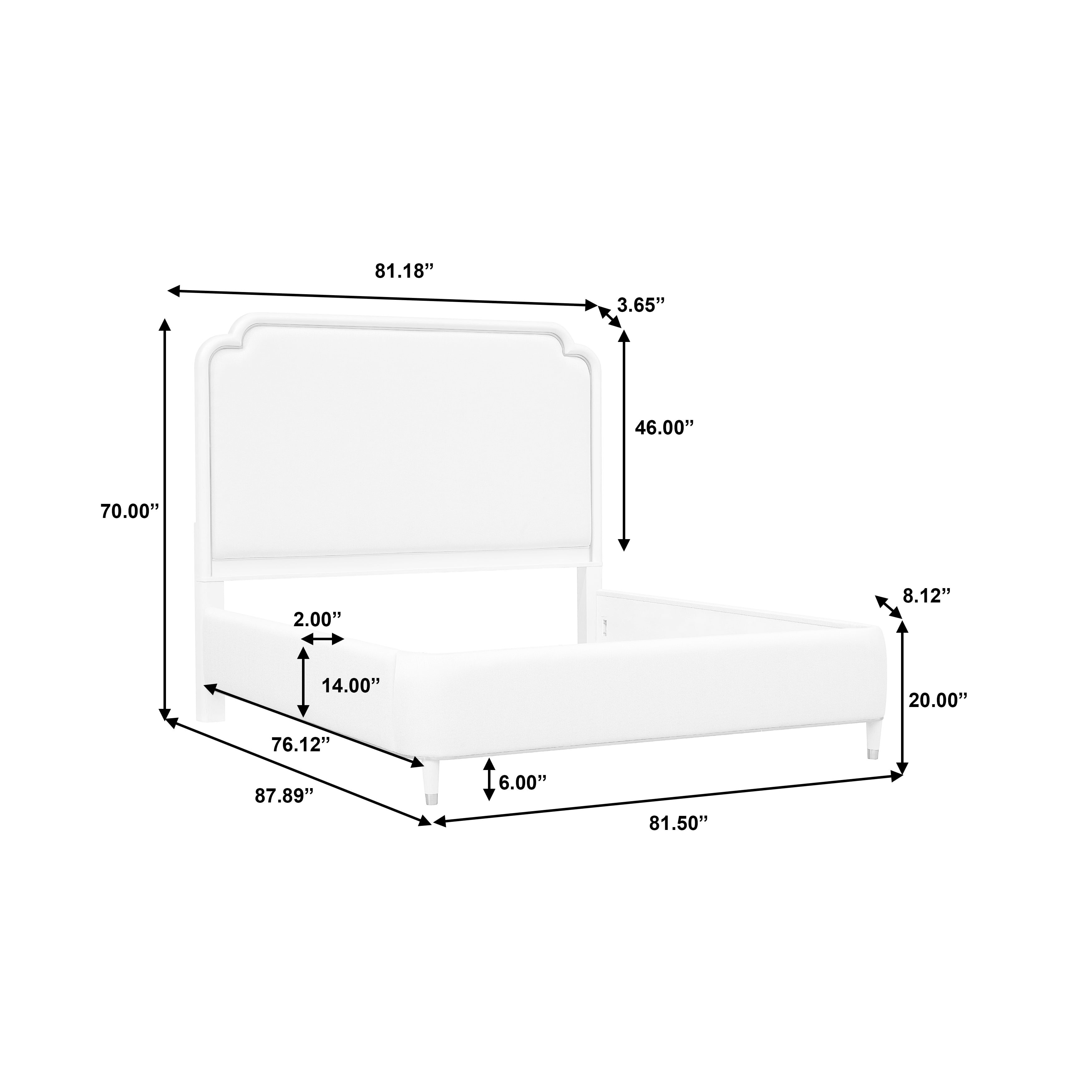 Pulaski Furniture Grace King Upholstered Bed