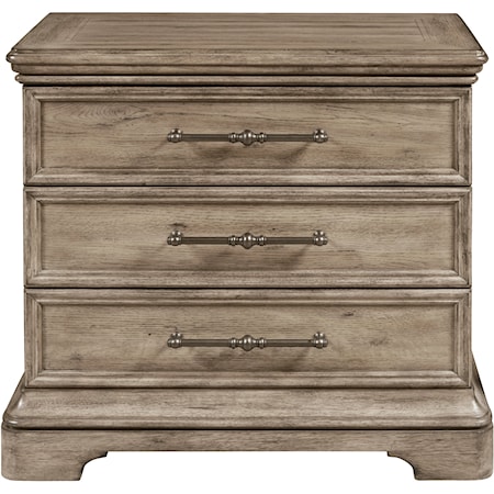 3-Drawer Nightstand