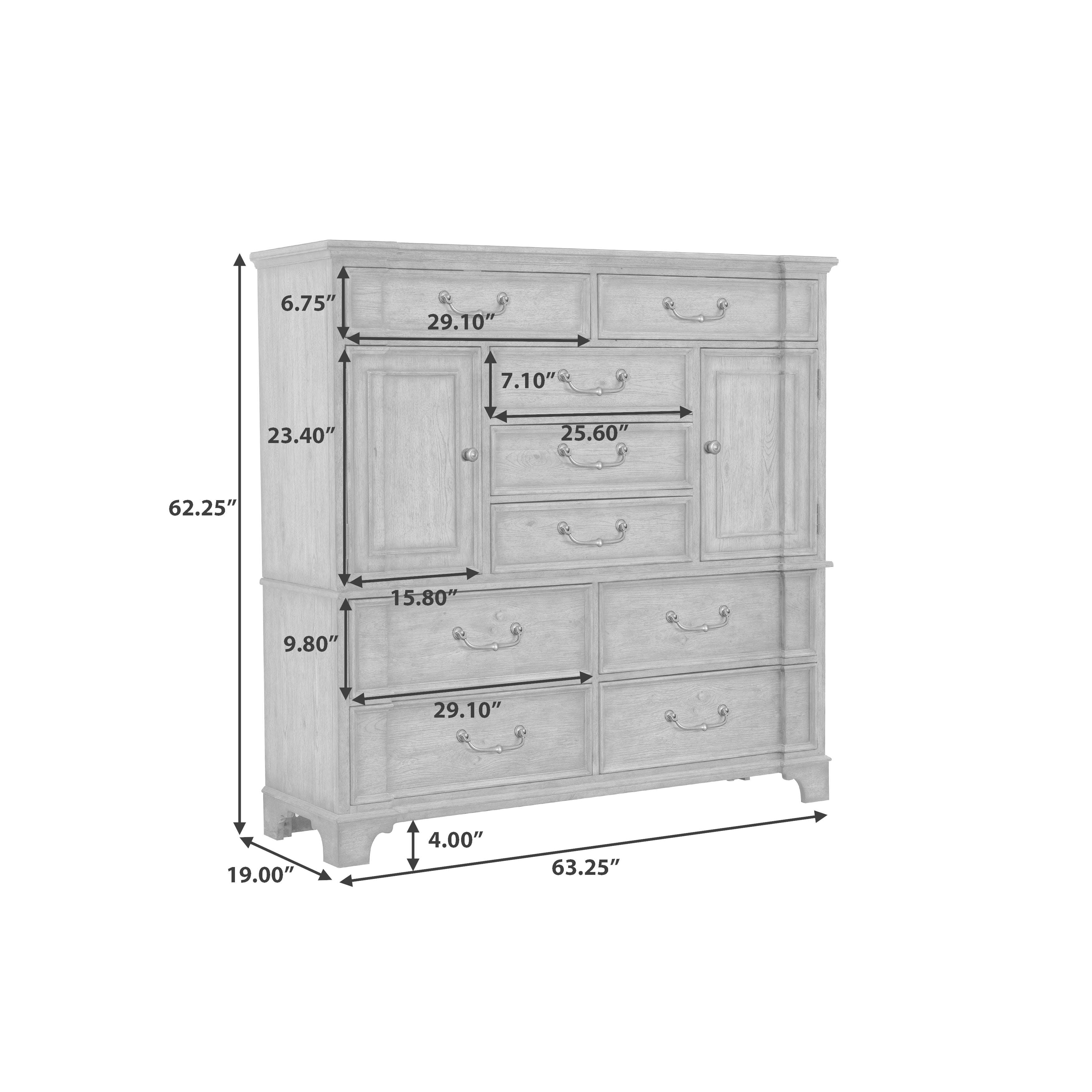 Pulaski Furniture Revival Row 9-Drawer Master Chest