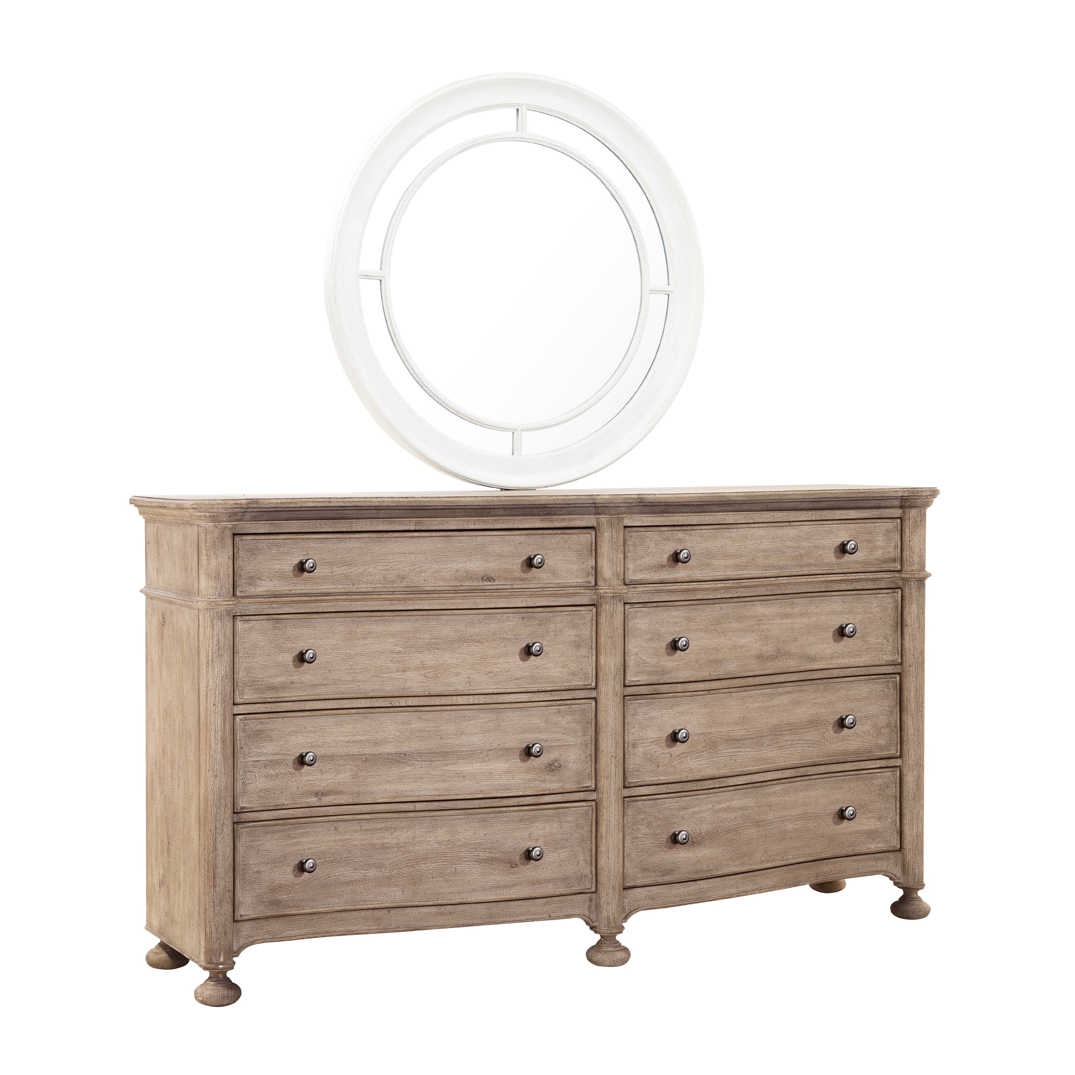 Round Dresser Mirror