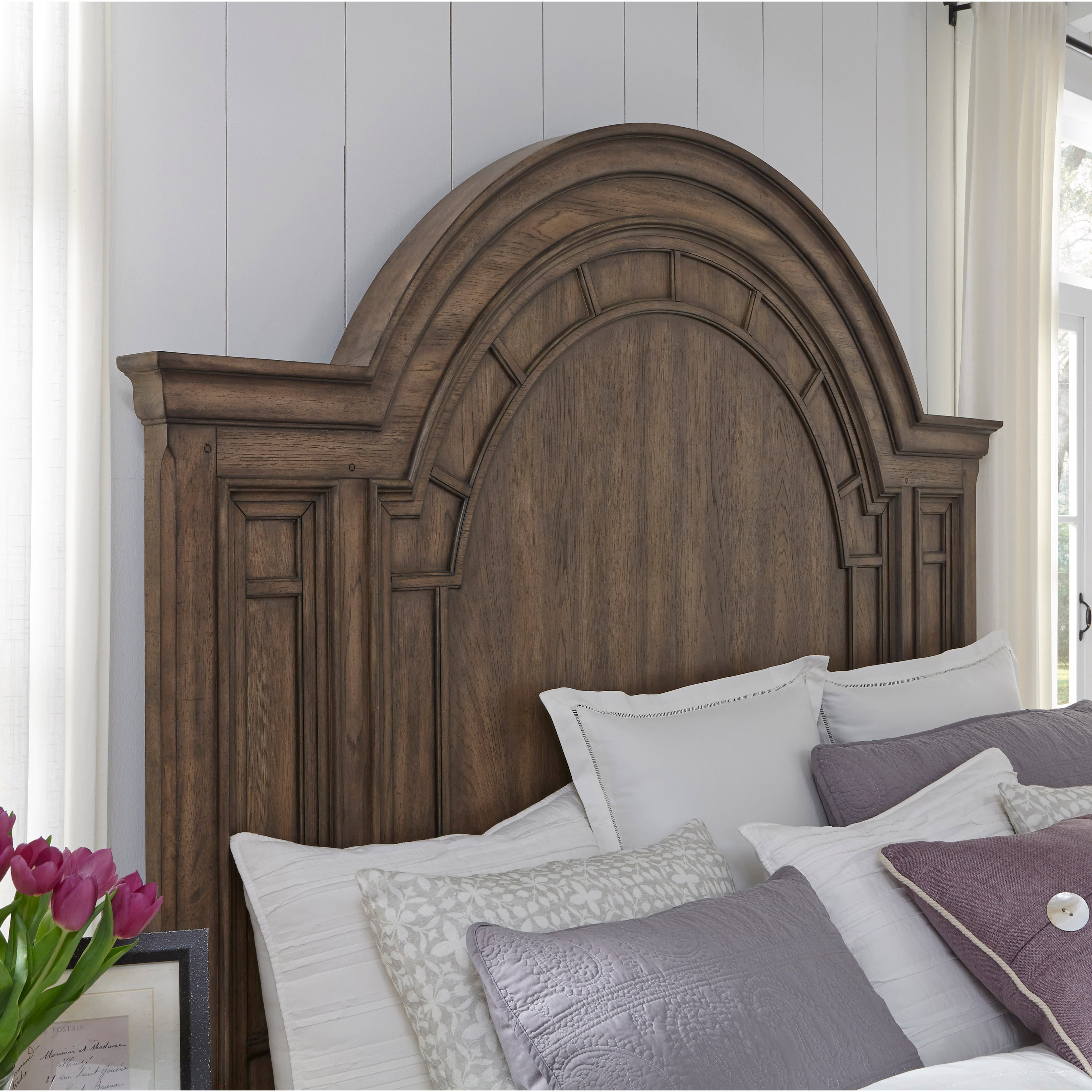 Pulaski Furniture Glendale Estates P166BRK2 Traditional Queen Bed