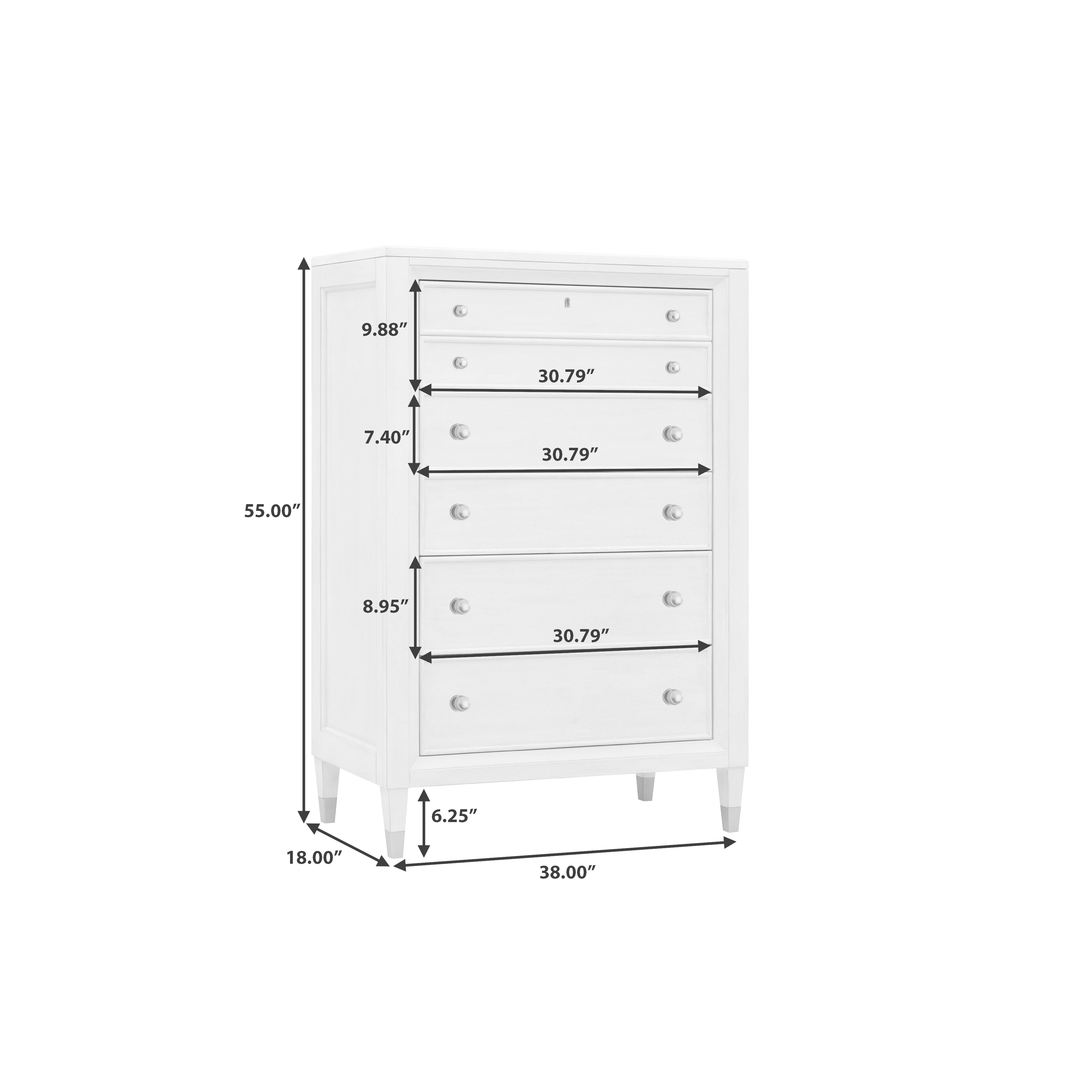 Pulaski Furniture Ashby Place 5-Door Bedroom Chest