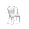 Pulaski Furniture Revival Row Dining Arm Chair