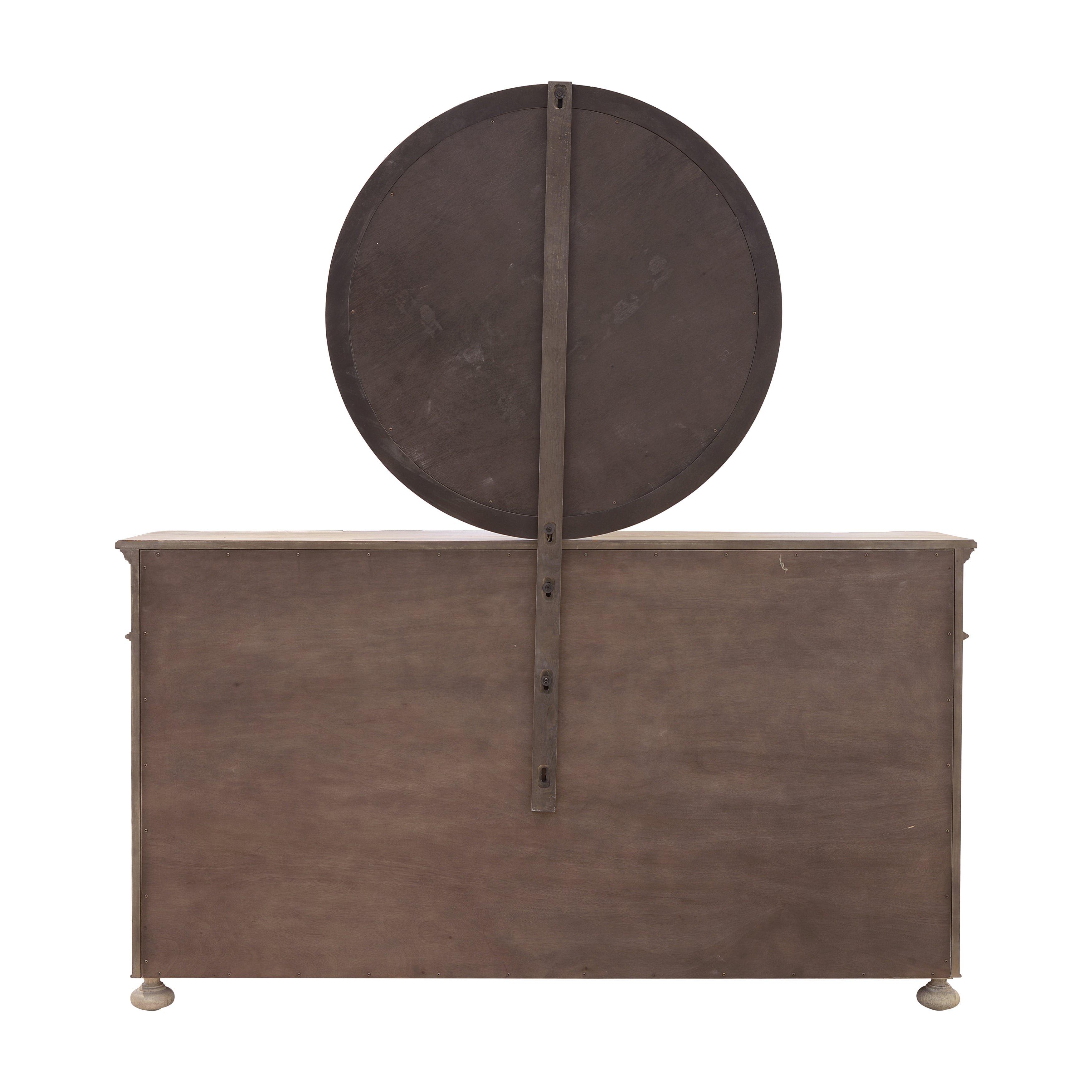 Round Dresser Mirror