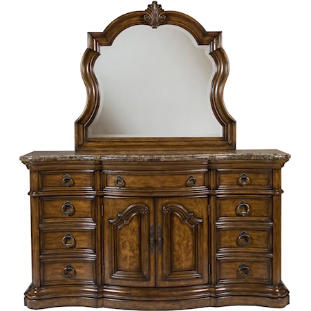 Dresser with Mirror