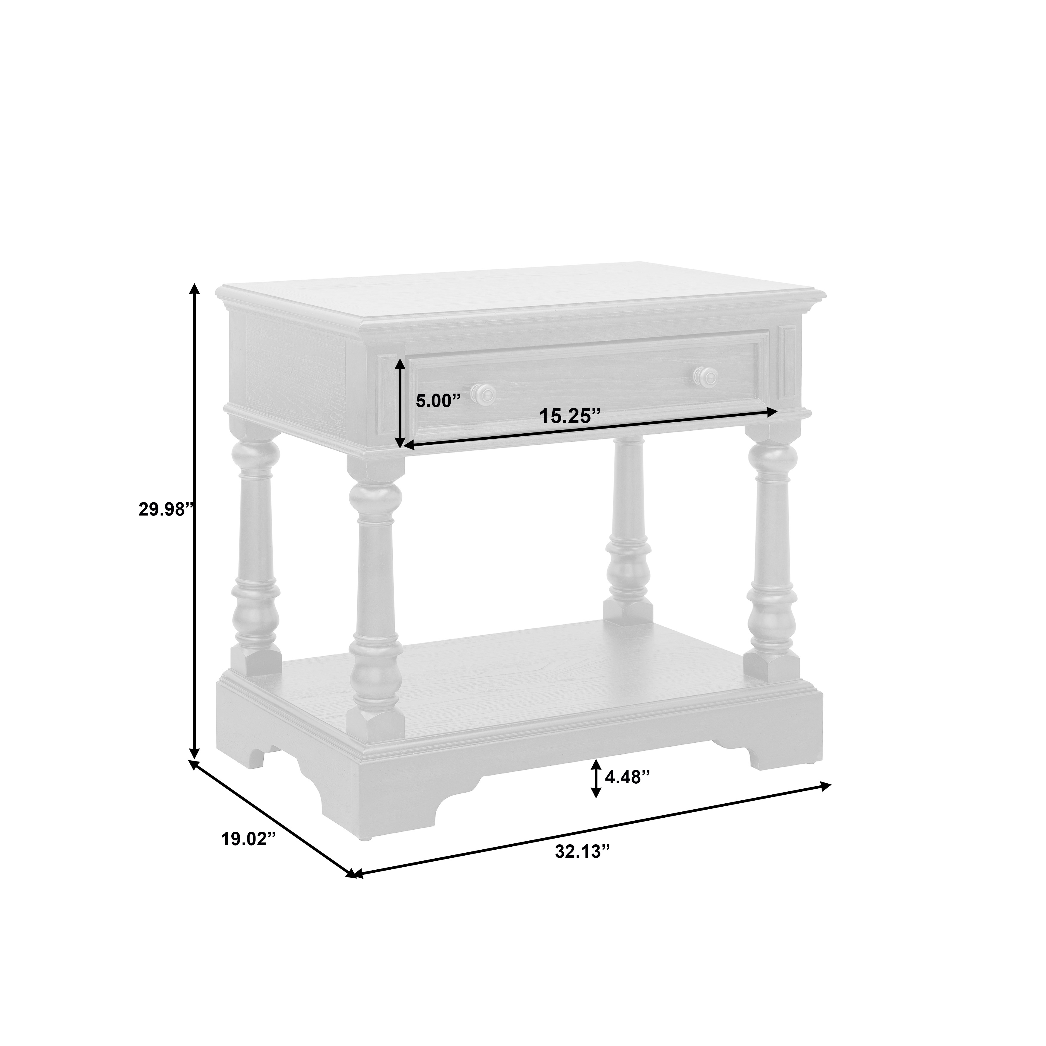 Pulaski Furniture Hickory Creek 1-Drawer Bachelor's Chest