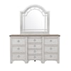 Pulaski Furniture Glendale Dresser and Mirror