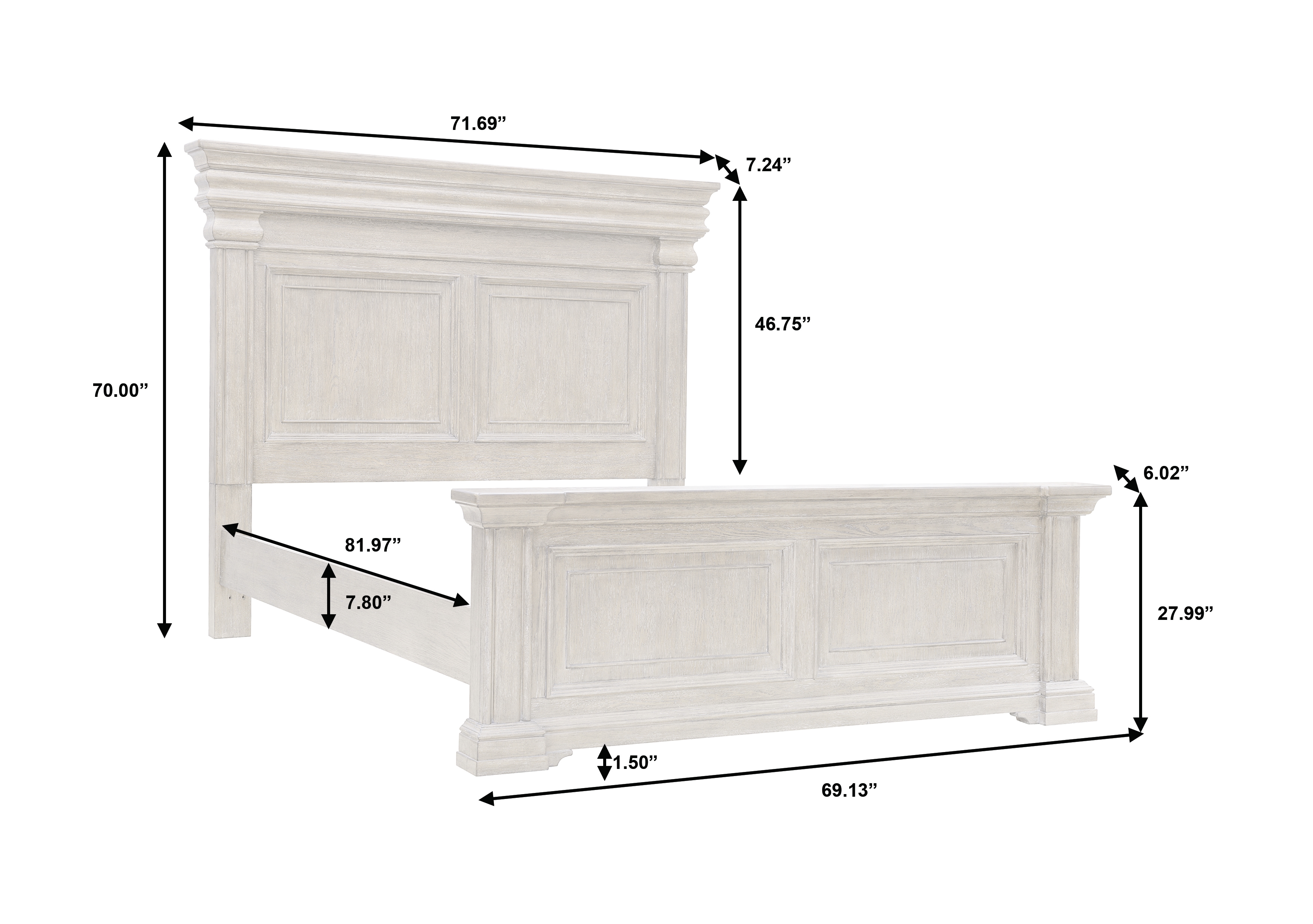 Pulaski Furniture Madison Ridge King Panel Bed