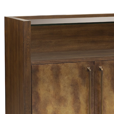 Copper Bar Cabinet