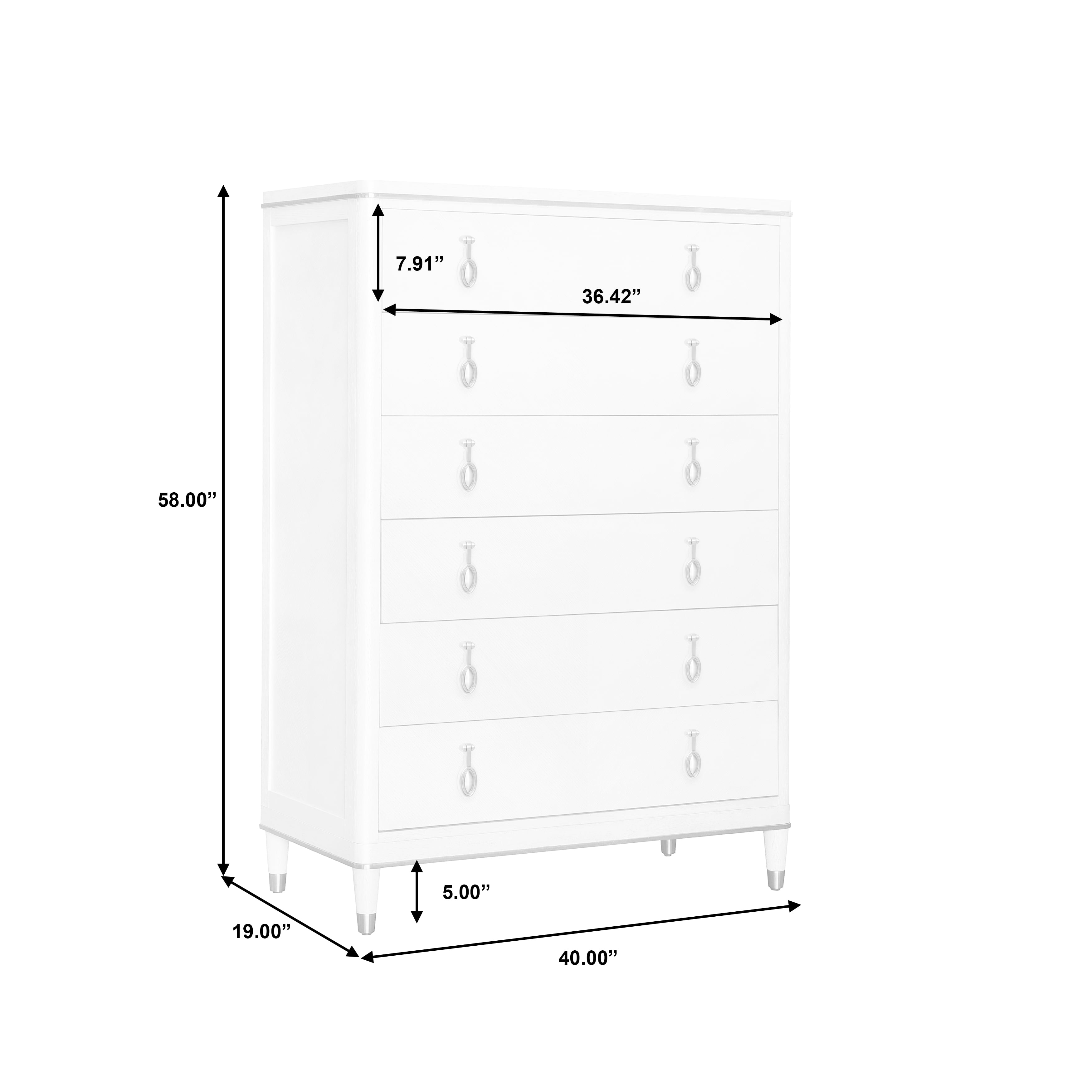 Pulaski Furniture Grace 6-Drawer Bedroom Chest