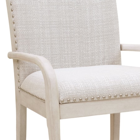 Upholstered Dining Arm Chair