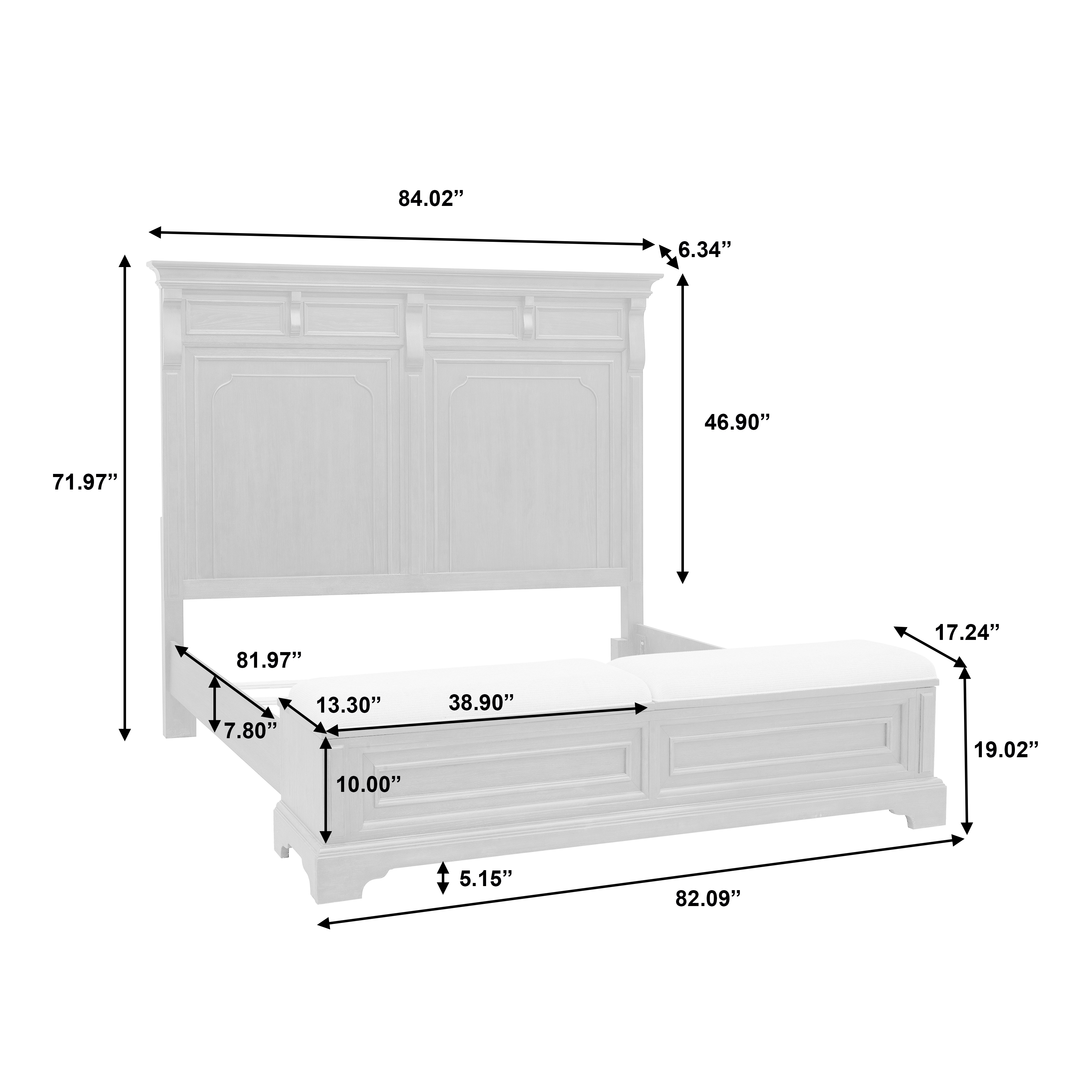 Pulaski Furniture Hickory Creek King Storage Bed
