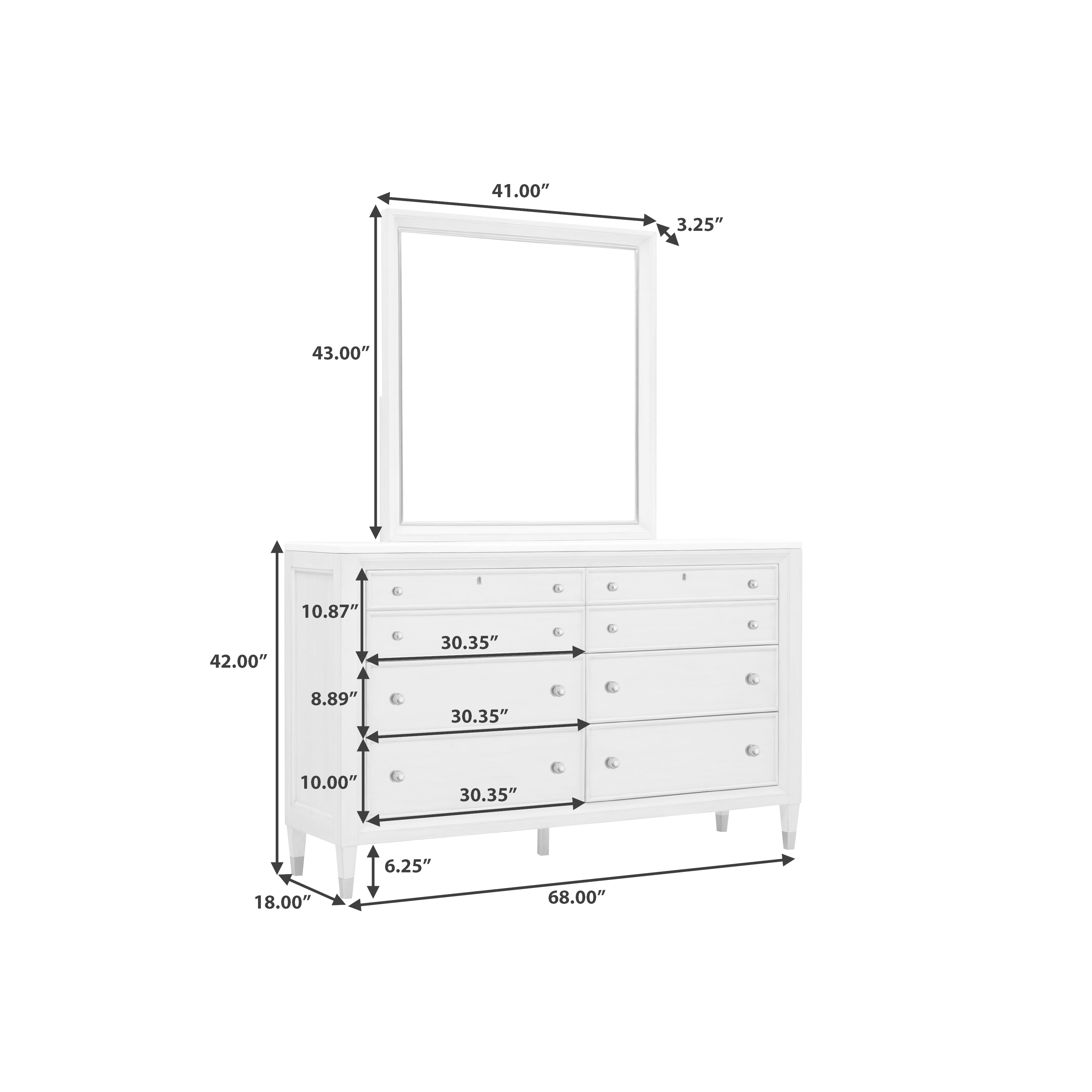 Pulaski Furniture Ashby Place 6-Drawer Dresser