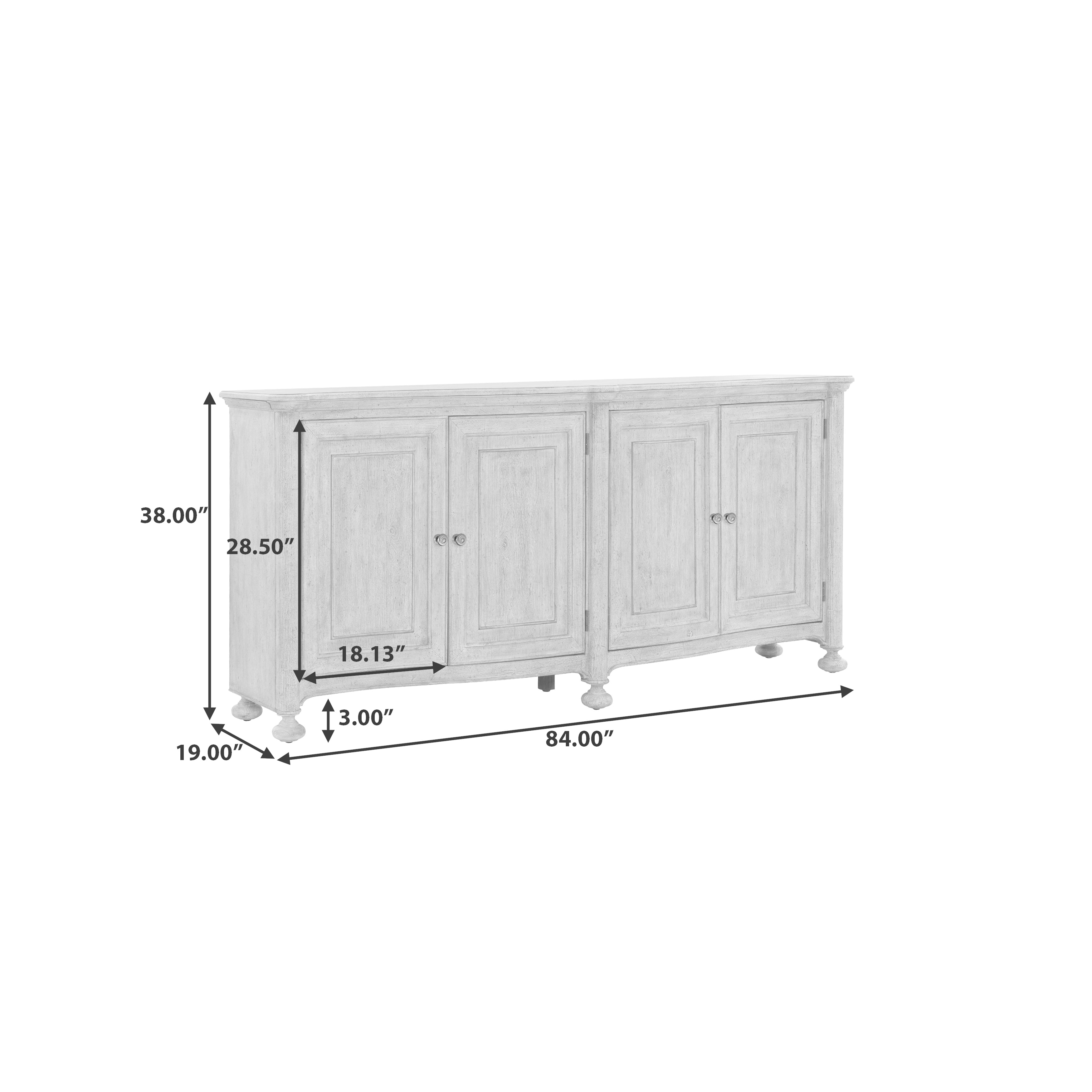 Pulaski Furniture Higgins Street 4-Door Credenza