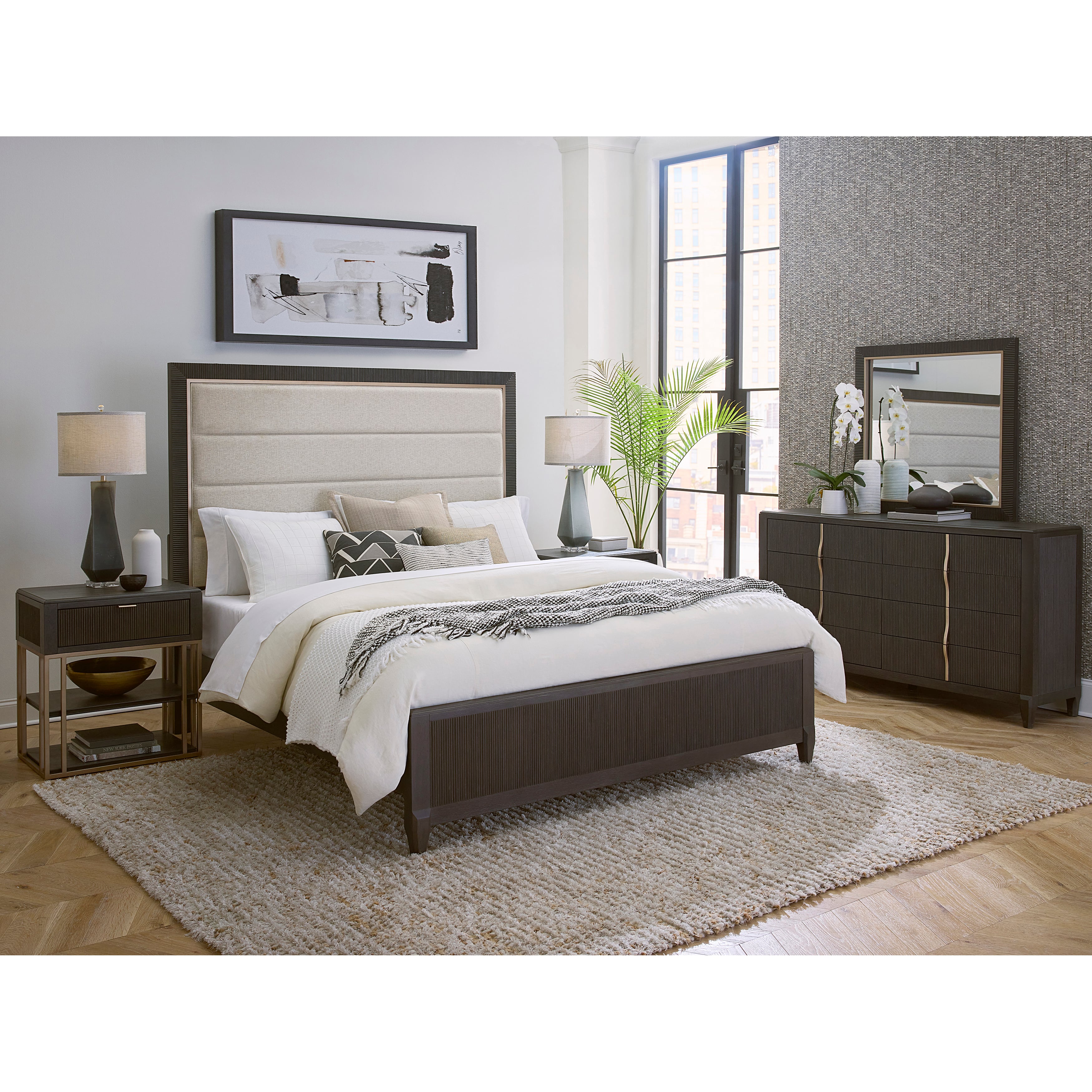 Pulaski Furniture West End Loft P361-BR-K3 Contemporary King ...