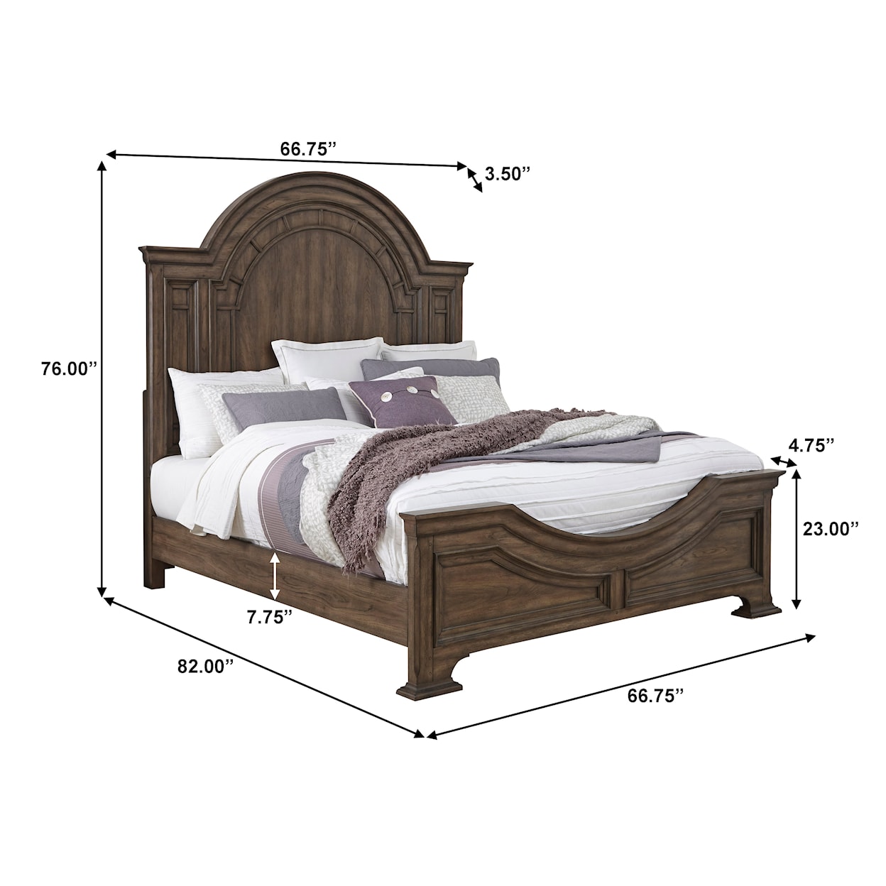 Pulaski Furniture Glendale Estates Queen Bed