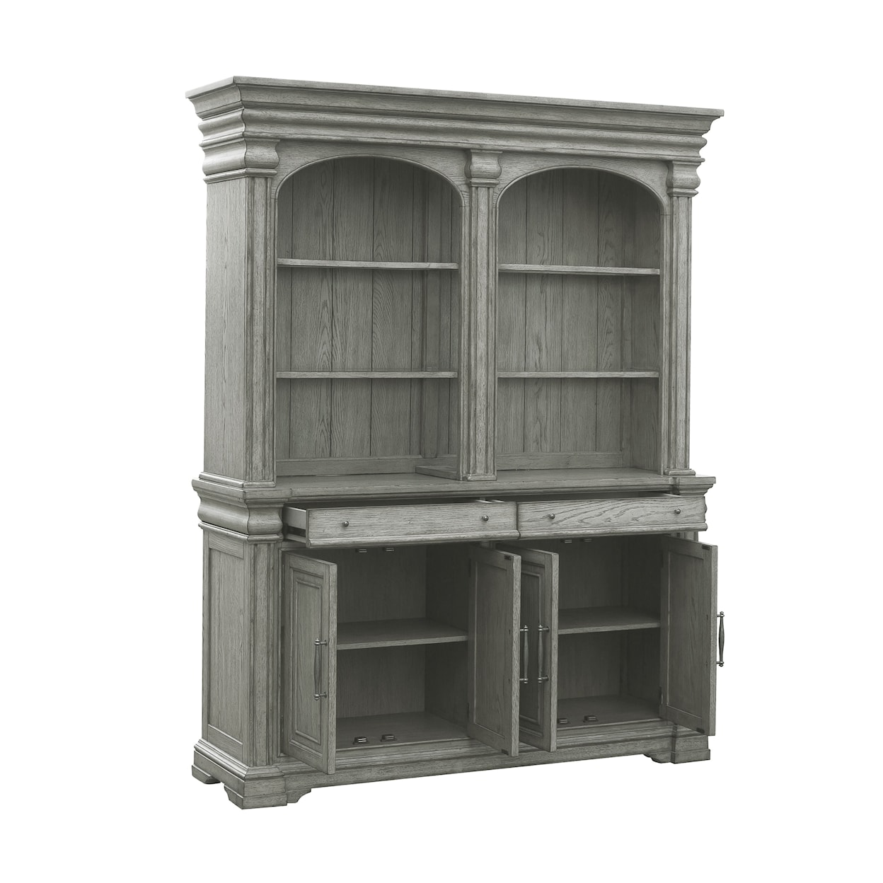 Pulaski Furniture Madison Ridge Server and Hutch