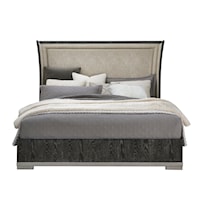 Glam Queen Upholstered Bed