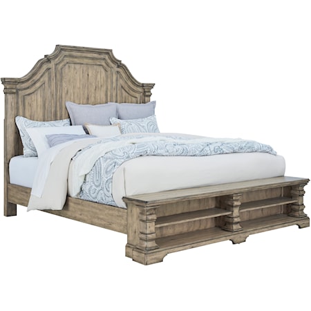 California King Storage Bed