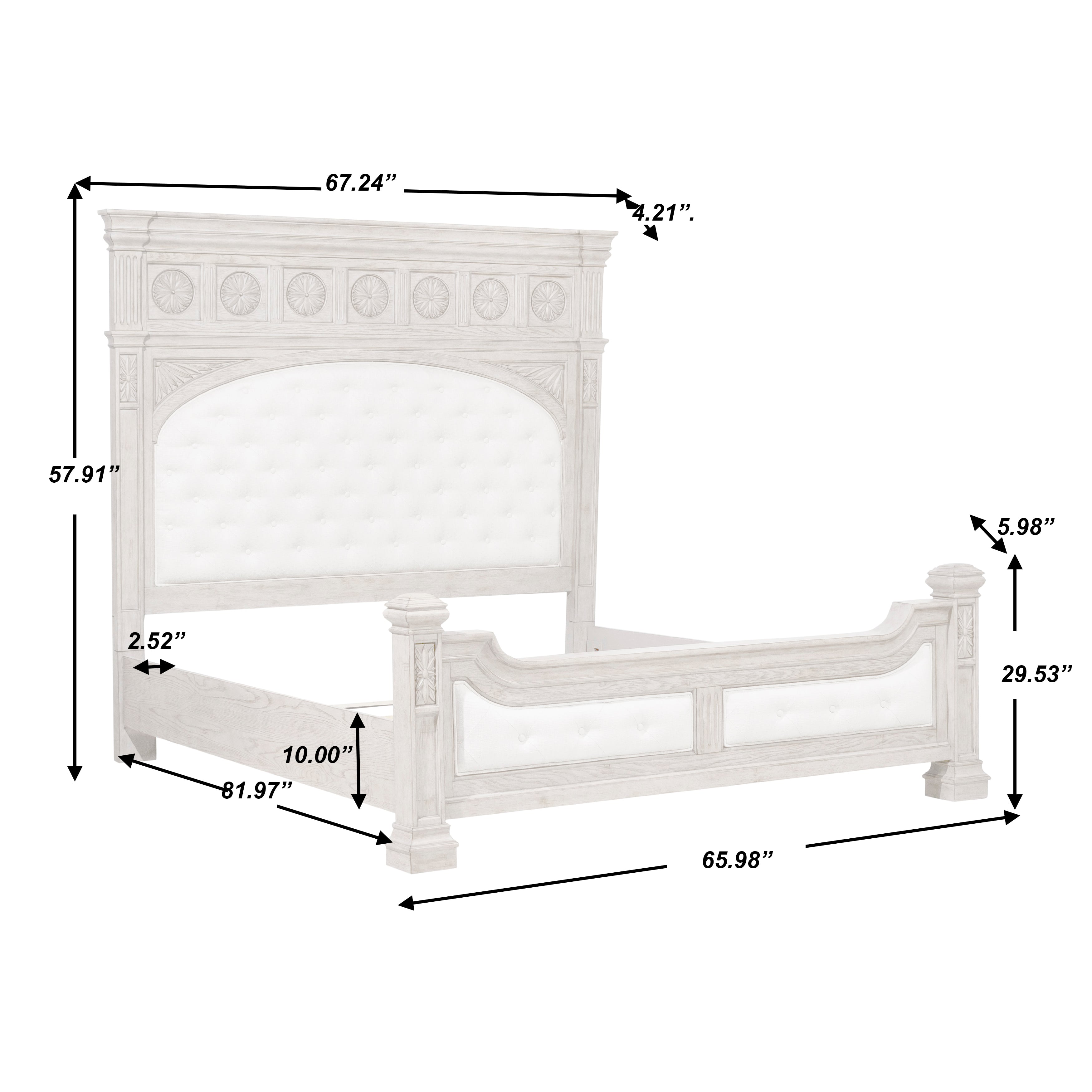 Pulaski Furniture Kingsbury Queen Panel Bed