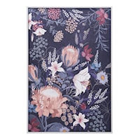 Garden Colors Canvas Wall Art Multicolor