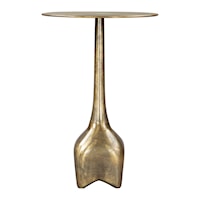 Lexi Side Table Antique Brass