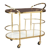 Antalya Bar Cart Multicolor