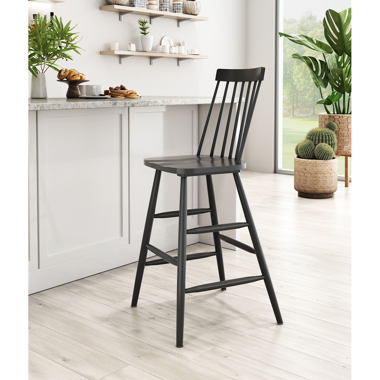 Zuo Ashley Bar Chair