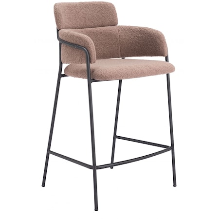 Marcel Counter Stool (Set Of 2) Brown