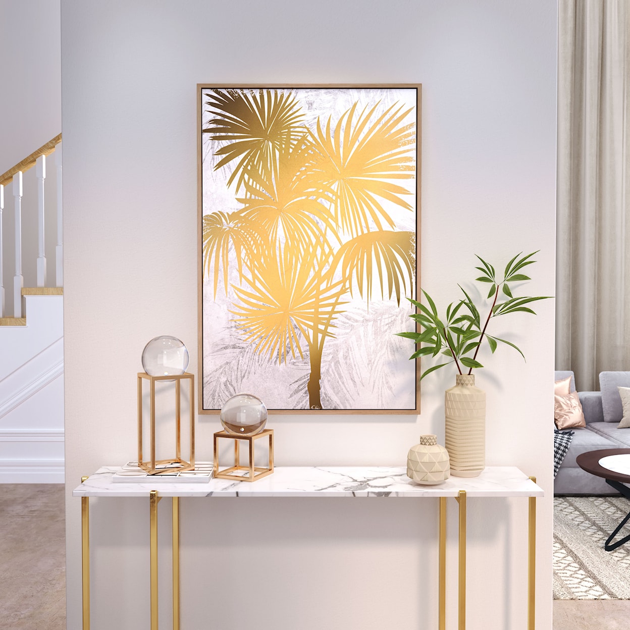 Zuo Gulf Fern Wall Art