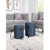 Zuo Candice Ottoman Storage Set