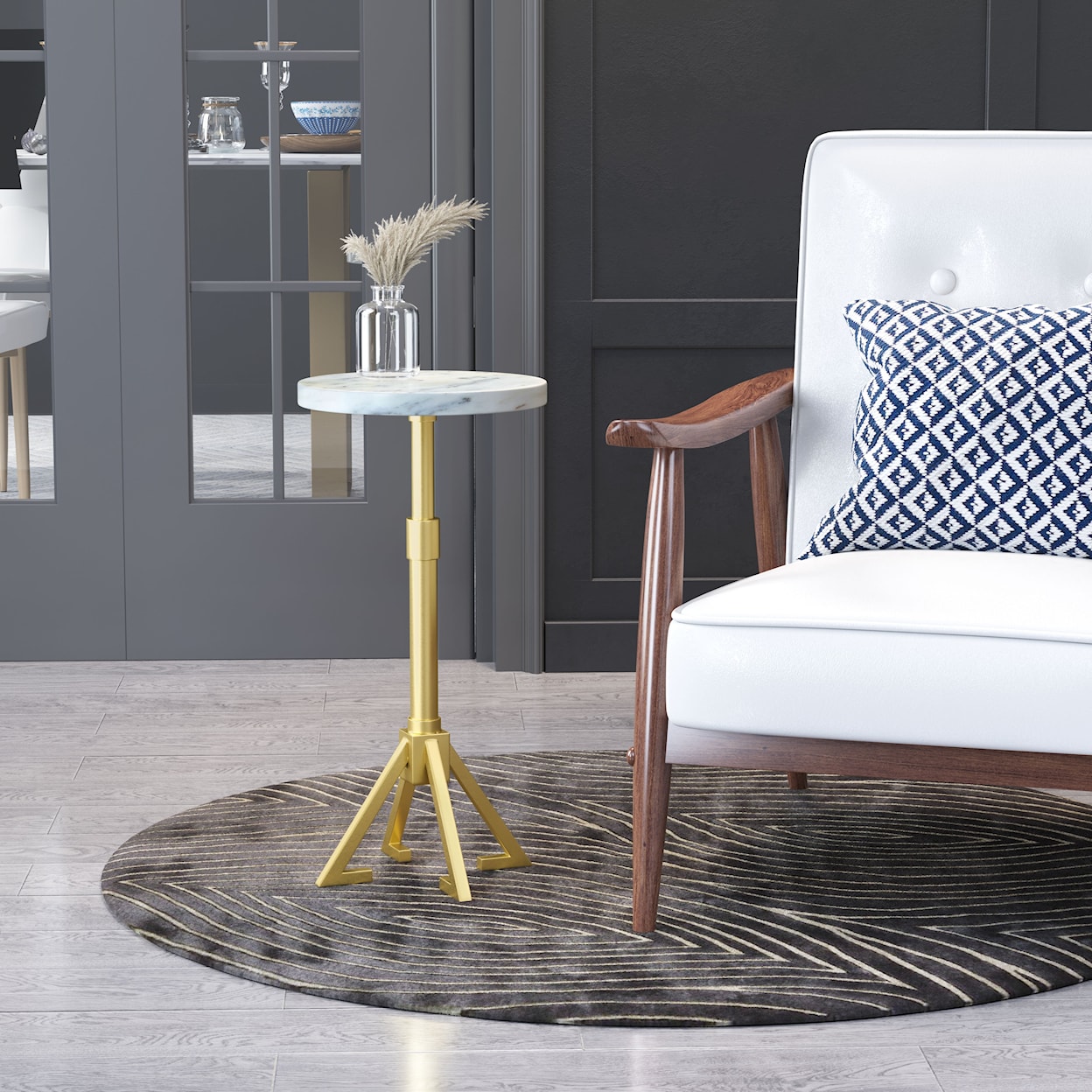 Zuo Maurice Side Table
