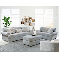 Transitional 3-Piece Living Room Set