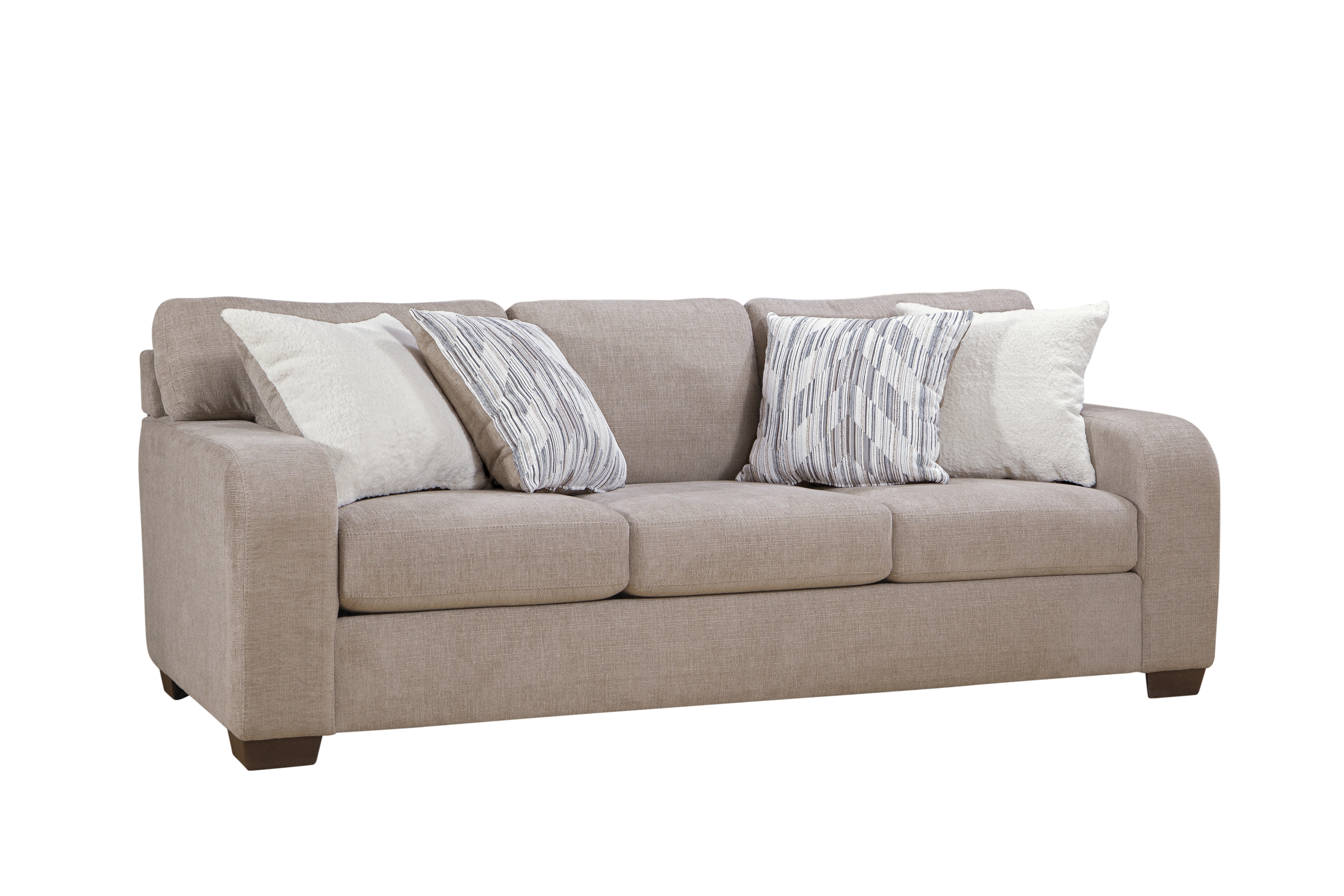 4-Throw Pillow Sofa