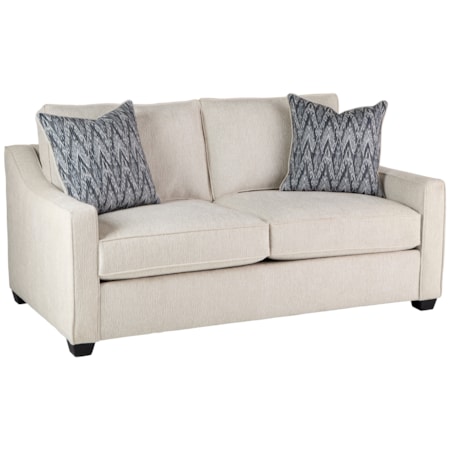 2-Throw Pillow Loveseat