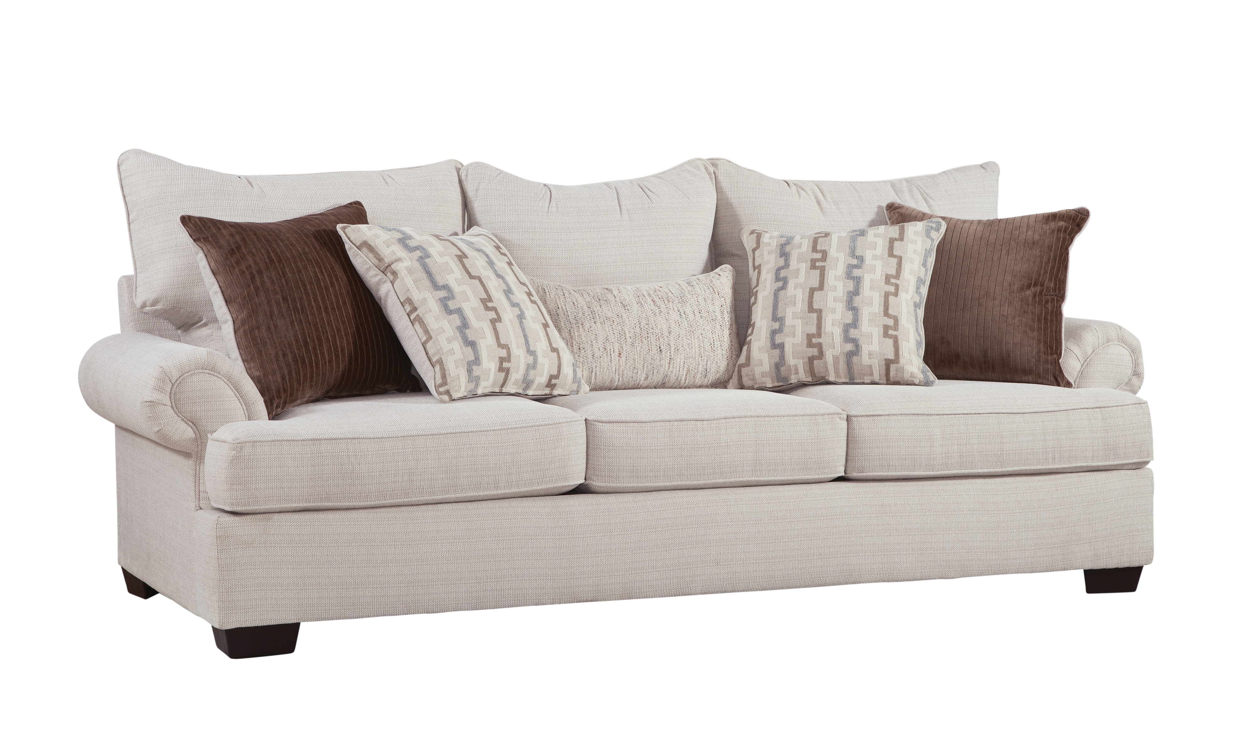 5-Throw Pillow Sofa