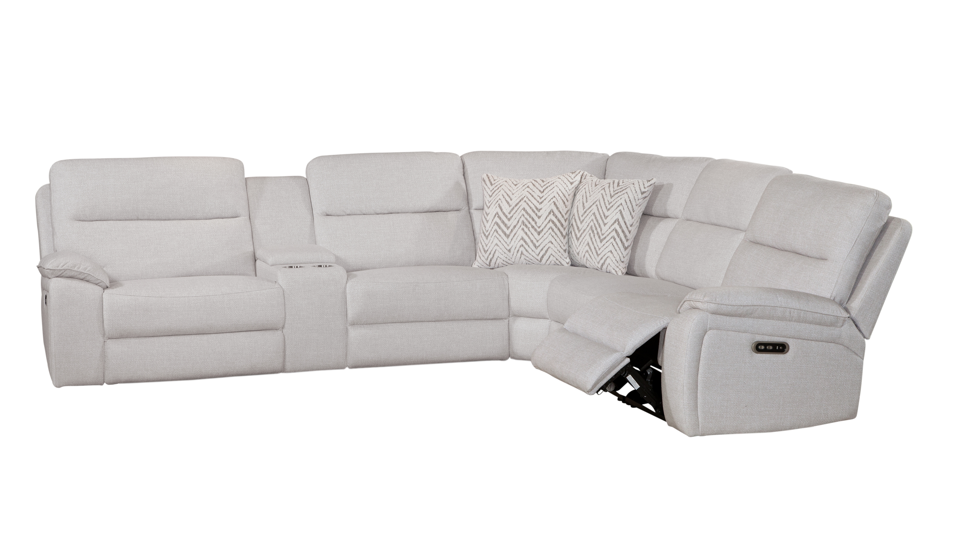 6-Piece Dual Power Sectional
