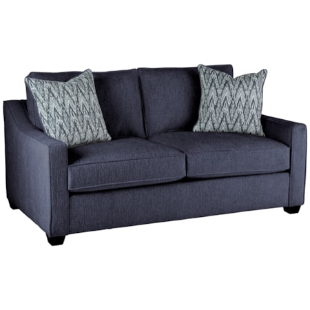 2-Throw Pillow Loveseat