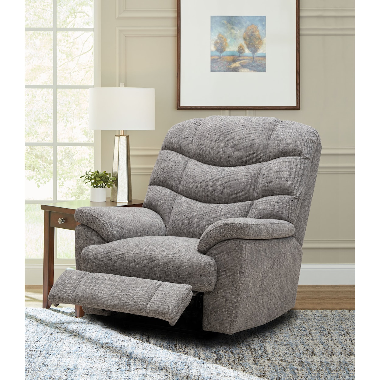 Behold Home 7575 Big Easy Chocolate Recliner