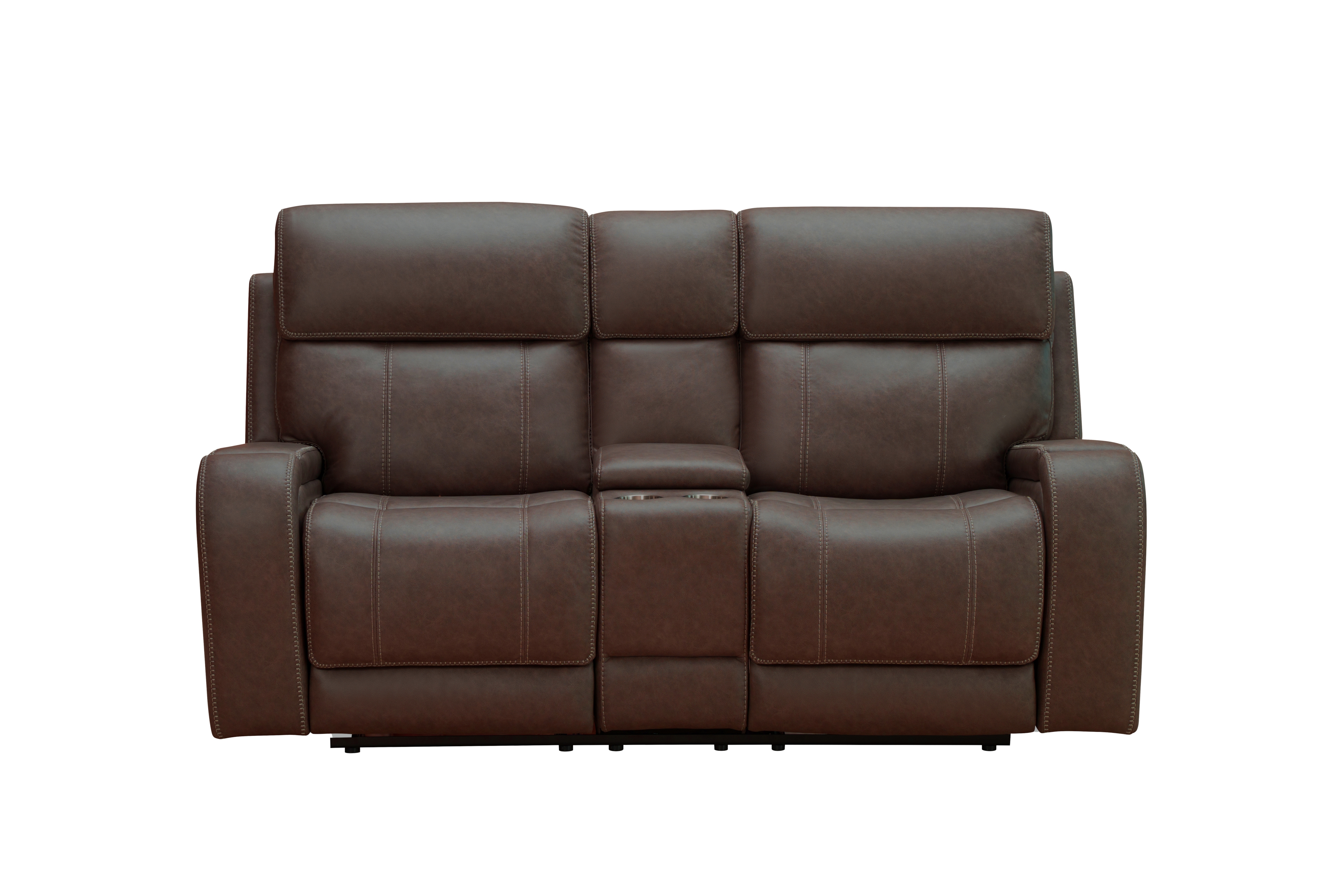 Dual Power Console Loveseat