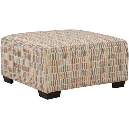 Transitional Accent Ottoman