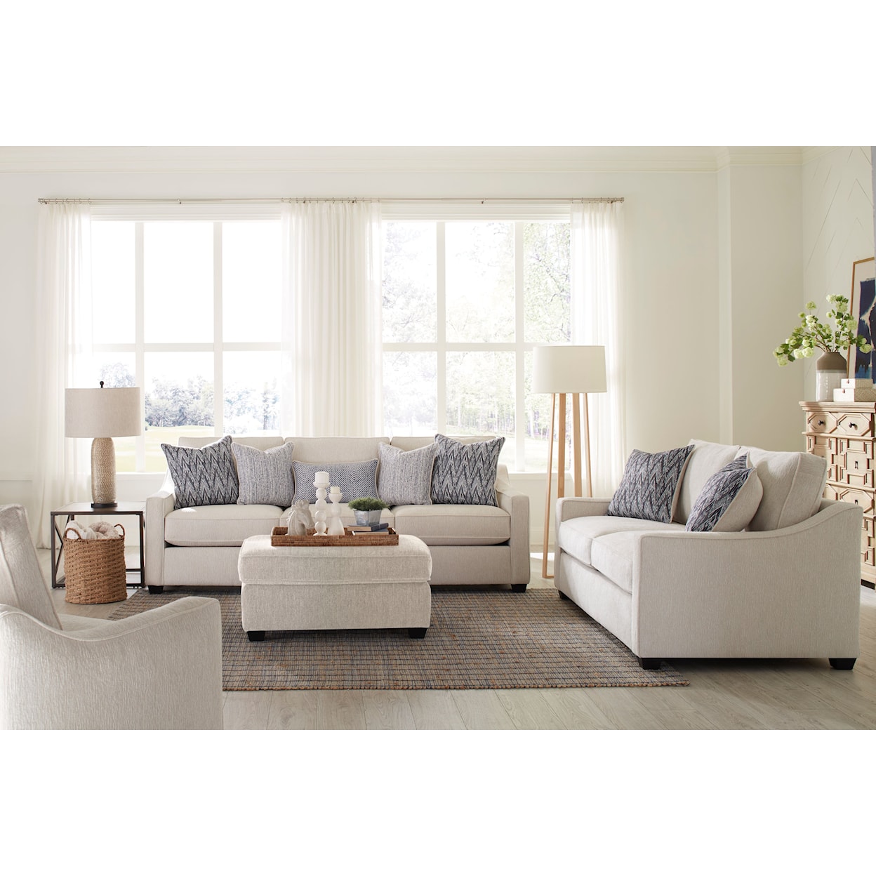 Behold Home 1125 Dakota Dove Sleeper Sofa - Queen