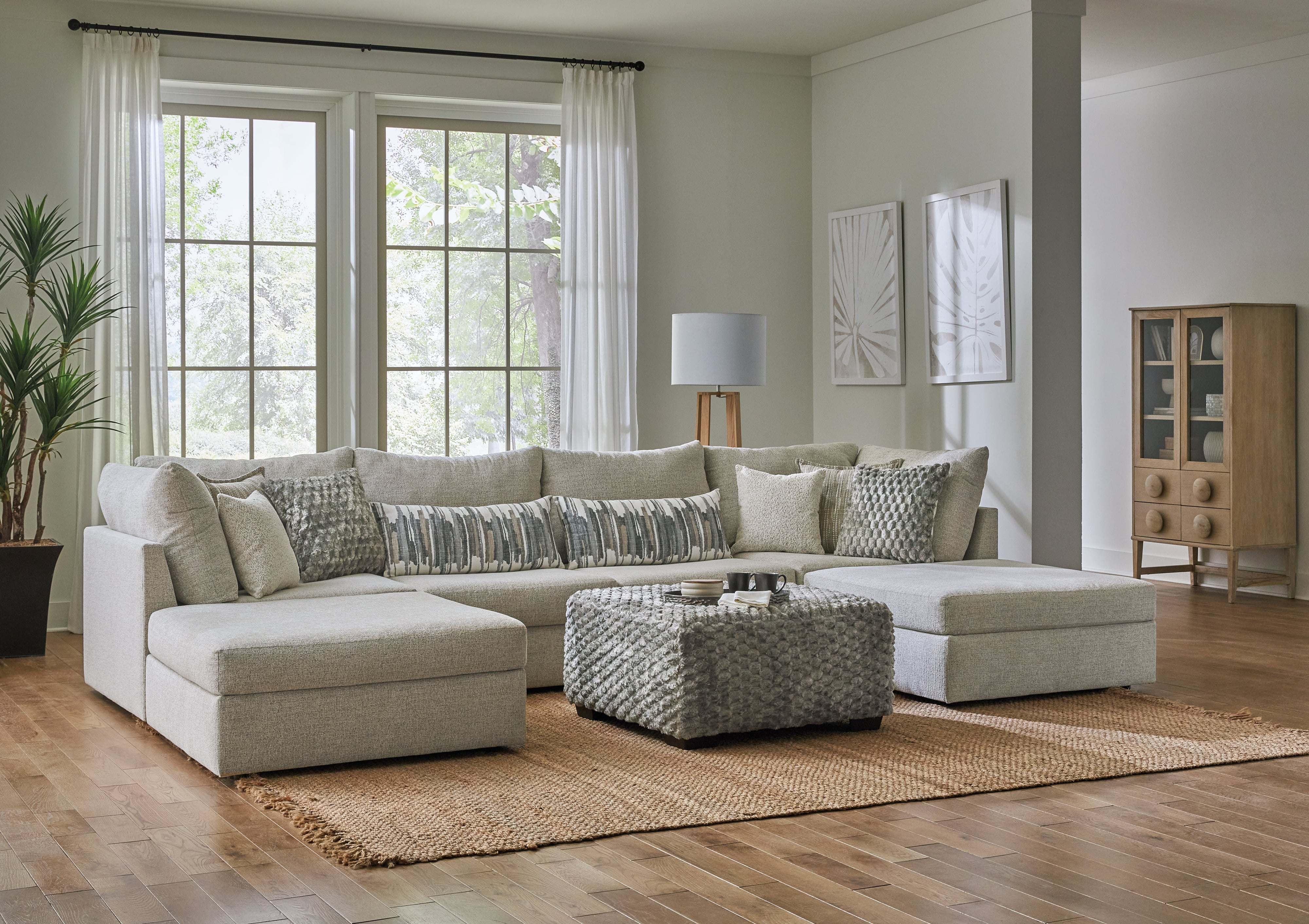 6-Piece Sectional Sofa