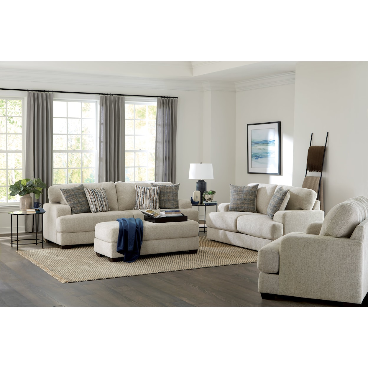 Behold Home 4375 Ramos Buff Loveseat