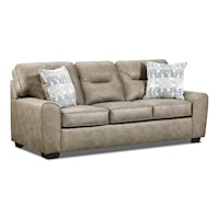 Transitional Queen Sleeper Sofa