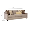Behold Home 1125 Lenox Maple Sleeper Sofa - Queen