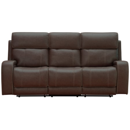 Dual Power Sofa with Popout Cup Holders