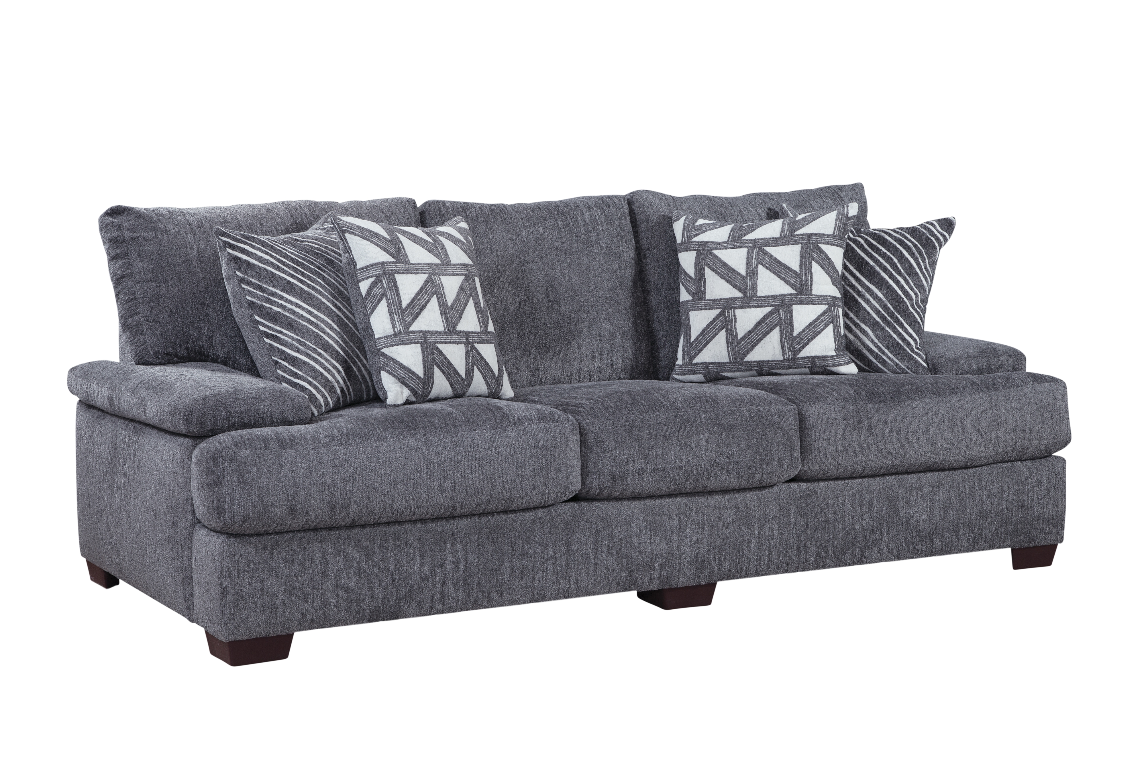 4-Throw Pillow Sofa