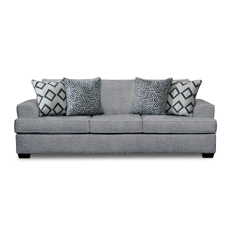 Transitional Queen Sleeper Sofa