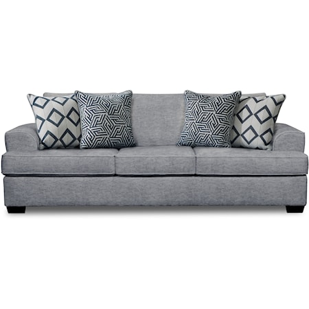 Transitional Queen Sleeper Sofa